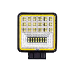 Lampa Robocza M-TECH ECONO WLE46 - 4" 42xSMD3030 +Halo - Square 42W 10-30V Spot
                                                                  