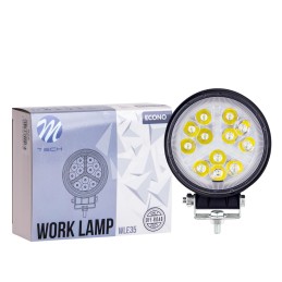 Lampa Robocza M-TECH ECONO WLE35 - 4" 47xSMD3030 - Round 54W 12-30V Combo