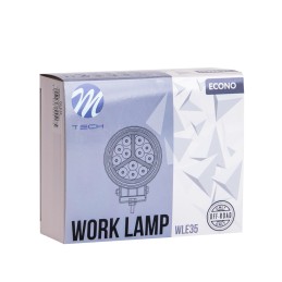 Lampa Robocza M-TECH ECONO WLE35 - 4" 47xSMD3030 - Round 54W 12-30V Combo