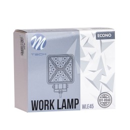 Lampa Robocza M-TECH ECONO WLE45 - 4" 46xSMD3030 - Square 46W 12-30V Combo