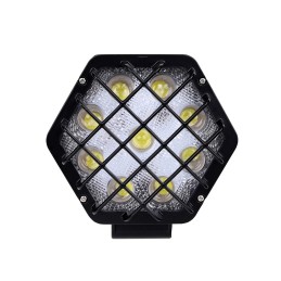 Lampa Robocza M-TECH ECONO WLE52 - 4" 9x3W Hex 27W 12-30V 4D Spot
                                                                  