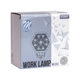 Lampa Robocza M-TECH ECONO WLE52 - 4" 9x3W Hex 27W 12-30V 4D Spot