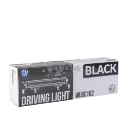 Driving light M-TECH BLACK SERIES 9x5W LED 12-48V 45W 11,2", single row + dynamic position light - side bracket ->WLBC172 &