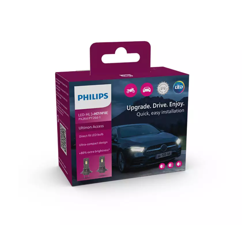 Philips Ultinon Access LED H7/H18 11972 16W 12V U2500 CX