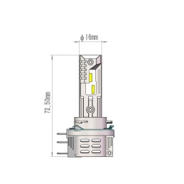 LED SET M-TECH PRO SMART SERIES H15