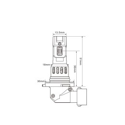 BOMBILLA LED PREMIUM SERIE SMART HB3; 2 uds