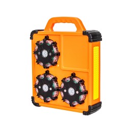 M-TECH 6PACK SMART SEQUENTIAL LED ROAD FLARES
                                                                  