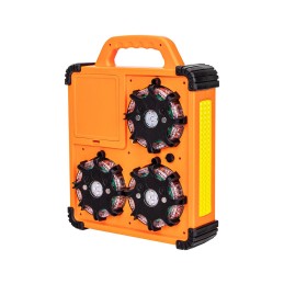 M-TECH 6PACK SMART SEQUENTIAL LED ROAD FLARES