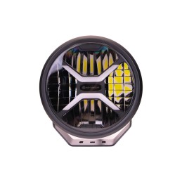 Faro de largo alcance M-TECH BLACK SERIES 2x40W + 2x20W LED 12-48V 80W 9"  Luz de posición dinámica