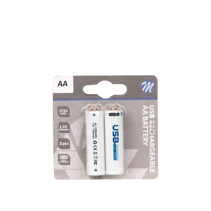 ACCU AA 1733mAh/2500mwh USB-C 2pcs/Blister