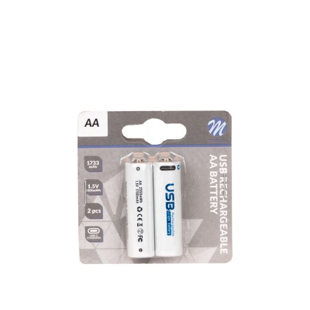 ACCU AA 1733mAh/2500mwh USB-C 2pcs/Blister