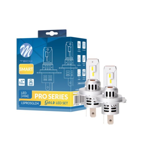 LED SET M-TECH PRO SMART GOLD SERIES H4