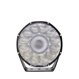 LÁMPARA LÁSER DE LARGA DISTANCIA M-TECH WORK WLLDL107, 12 LED HP + 1 LED láser blanco de 15 W, 12-24