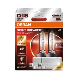 OSRAM NIGHT BREAKER LASER XENARC GEN2 66140XN2-2HB D1S Pk32d-2 85V 35W