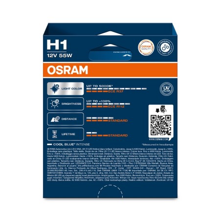 OSRAM COOL BLUE INTENSE 64150CBN-2HB H1 P14,5s 12V 55W