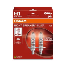 OSRAM NIGHT BREAKER SILVER 64150NBS-2HB H1 P14,5s 12V 55W
                                                                  