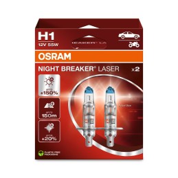 OSRAM NIGHT BREAKER LASER 64150NL-2HB H1 P14,5s 12V 55W
                                                                  
