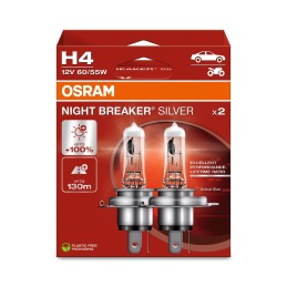 OSRAM NIGHT BREAKER SILVER 64193NBS-2HB H4 P43t 12V 60/55W