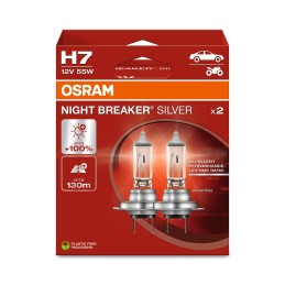 OSRAM NIGHT BREAKER SILVER 64210NBS-2HB H7 PX26d 12V 55W