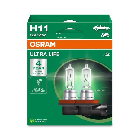 OSRAM ULTRALIFE 64211ULT-2HB H11 PGJ19-2 12V 55W
