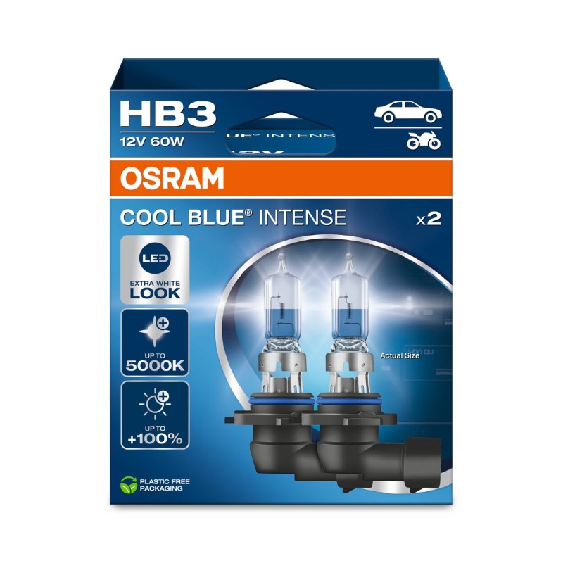 OSRAM COOL BLUE INTENSE 9005CBN-2HB HB3 P20d 12V 60W