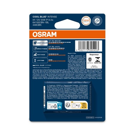OSRAM COOL BLUE INTENSE 64150CBN-1BL H1 P14,5s 12V 55W