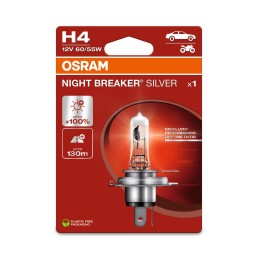 OSRAM NIGHT BREAKER SILVER 64193NBS-1BL H4 P43t 12V 60/55W