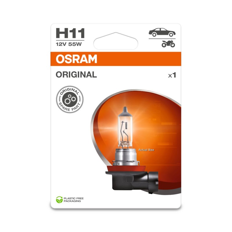 OSRAM ORIGINAL 64211-1BL H11 PGJ19-2 12V 55W