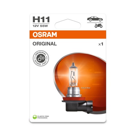 OSRAM ORIGINAL 64211-1BL H11 PGJ19-2 12V 55W