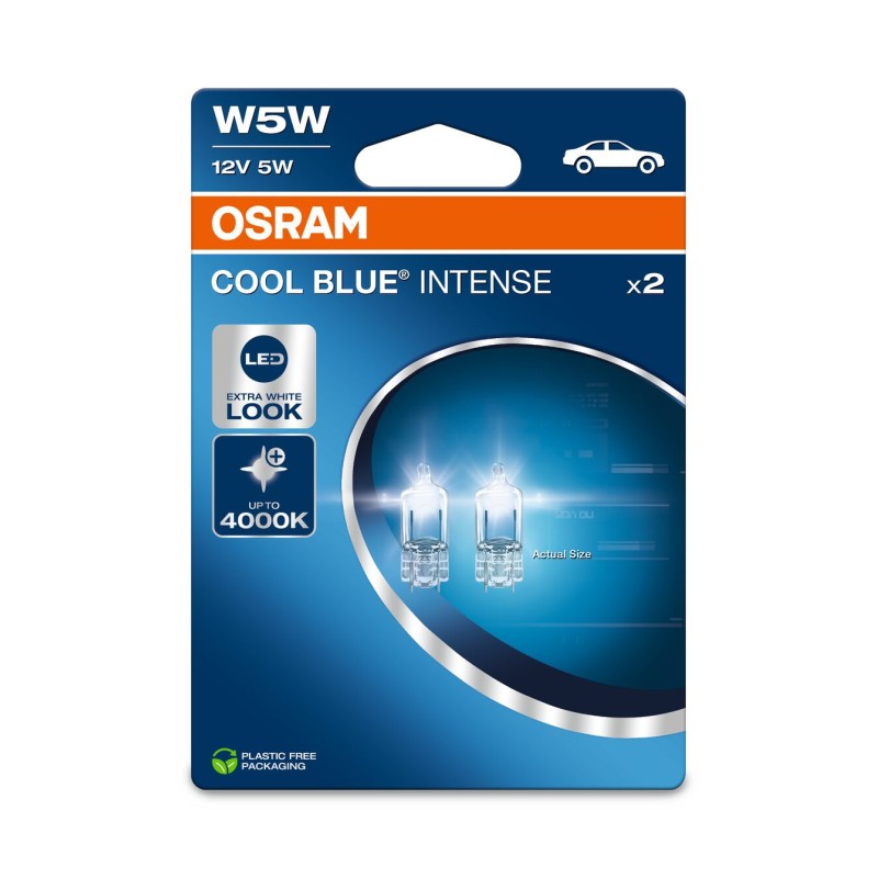 OSRAM COOL BLUE INTENSE 2825CBN-2BL W5W W2,1x9,5d 12V 5W