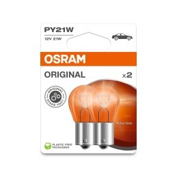 OSRAM ORIGINAL 7507-2BL PY21W BAU15s 12V 21W