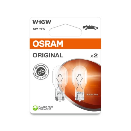 OSRAM ORIGINAL 921-2BL W16W W2.1x9.5d 12V 16W