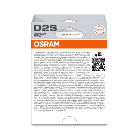 OSRAM ORIGINAL 66240-1HB D2S P32d-2 0V 35W