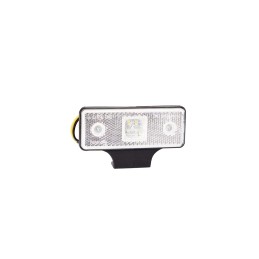 Lampa obrysowa z homologacją ECE 4xLED 24V Biała