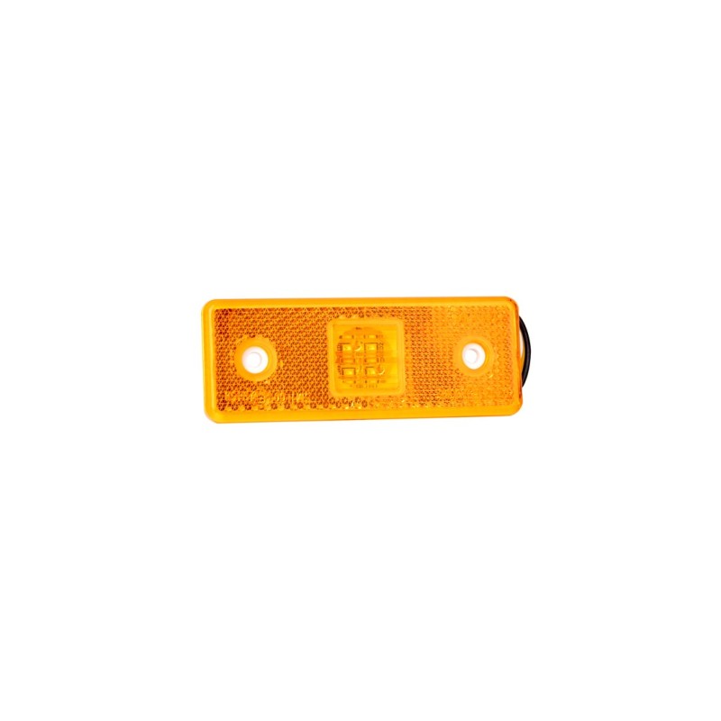 Lampa obrysowa z homologacją ECE LED 24V Pomarańczowa