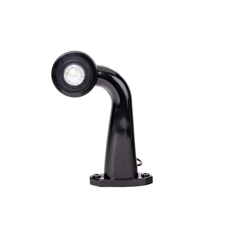 Lampa obrysowa z homologacją ECE 1xLED 12/24V 0,5/1W biała/czerwona