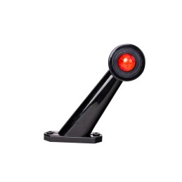 Lampa obrysowa z homologacją ECE 1xLED 12/24V 0,5/1W biała/czerwona