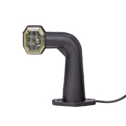 Lampa obrysowa z homologacją ECE 2xLED 24V 0,5W biała/czerwona