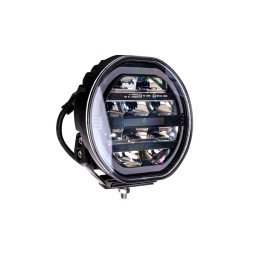 Driving light M-TECH BLACK SERIES Rount 7" 100W 12-48V double-color position light, R10/R149/R148