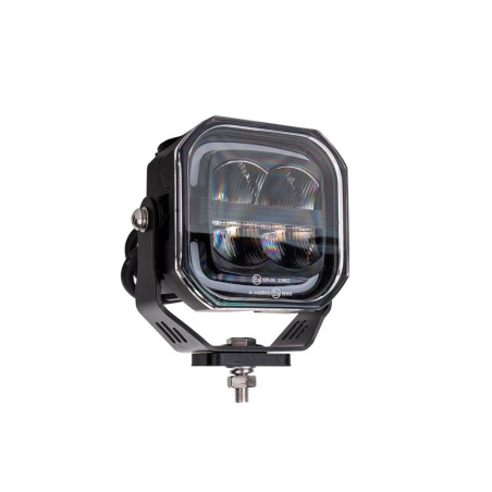 Driving light M-TECH BLACK SERIES  - Square 5" 80W 12-48V tri-color frame position light, R10 R148