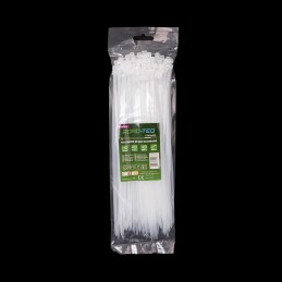 Nylonowe opaski zaciskowe ROAD-TEQ wymiar:3,6x250mm, 100szt., białe