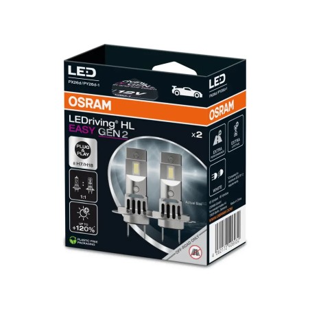 OSRAM LEDriving EASY GEN2 64210DWESY2-2HB ~H7 PX26d / PY26d-1 12V 16.2WW