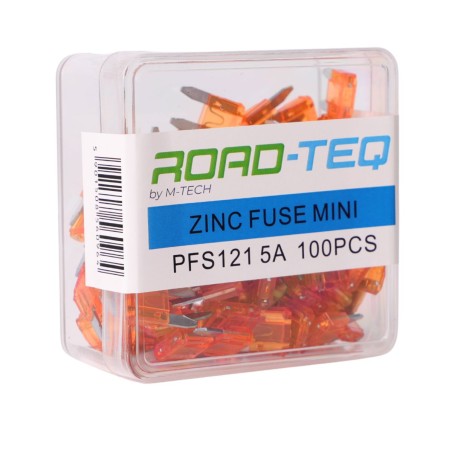 ZINC FUSE MINI, BOX PACKING 5A 100pcs/box