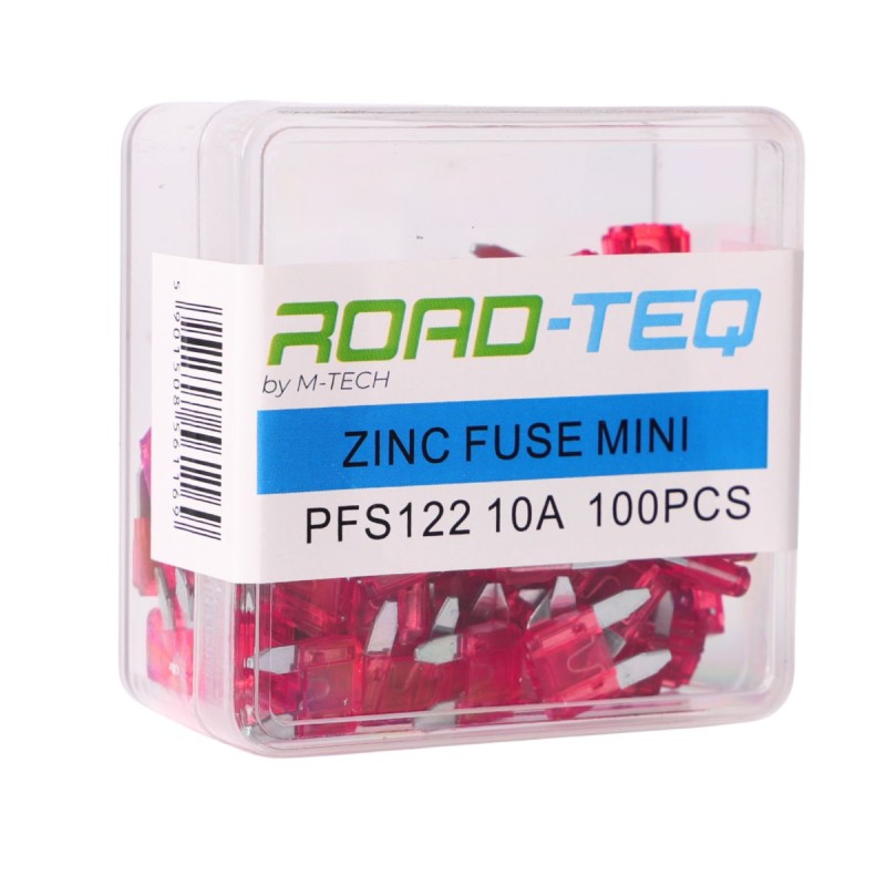 ZINC FUSE MINI, BOX PACKING 10A 100pcs/box