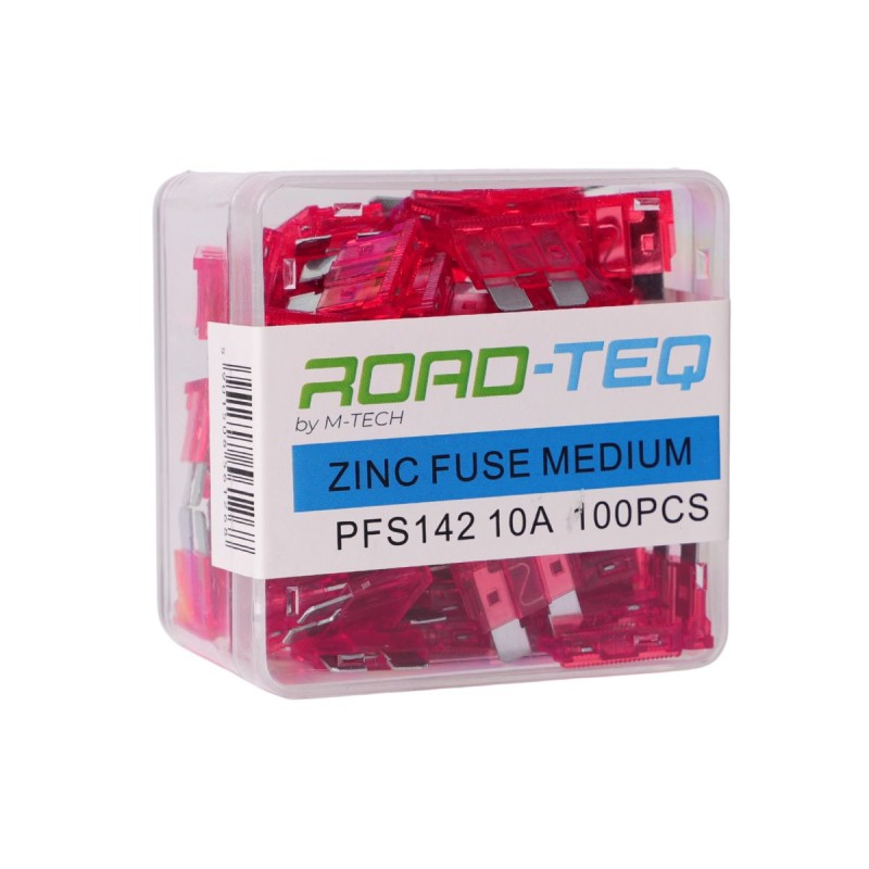 ZINC FUSE MEDIUM, BOX PACKING 10A 100pcs/box