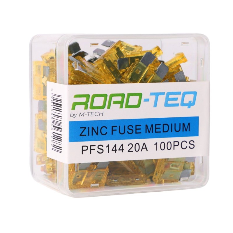 ZINC FUSE MEDIUM, BOX PACKING 20A 100pcs/box