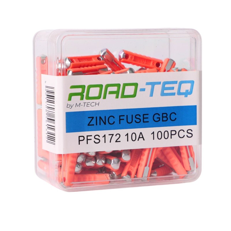 ZINC FUSE GBC, BOX PACKING 10A 100pcs/box