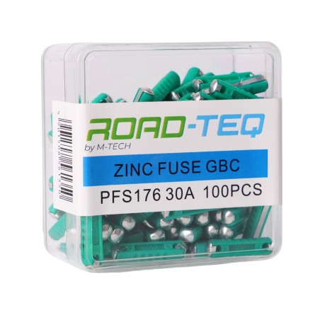 ZINC FUSE GBC, BOX PACKING 30A 100pcs/box