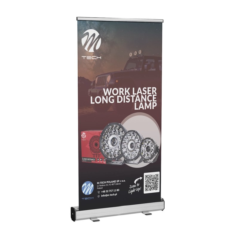 Roll-Up Standard – M-TECH Laser Work Lights – Long Distance