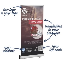 Roll-Up Standard – M-TECH 24V LED – Heavy Duty PRO SERIES SMART
                                                                  